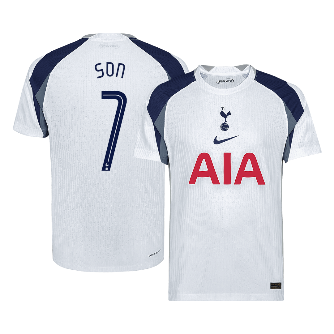 SON #7 Tottenham Hotspur Home Stadium Jersey 2025/26 UCL