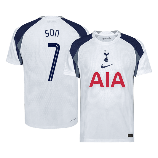 SON #7 Tottenham Hotspur Home Premium Soccer Jersey 2025/26 UCL