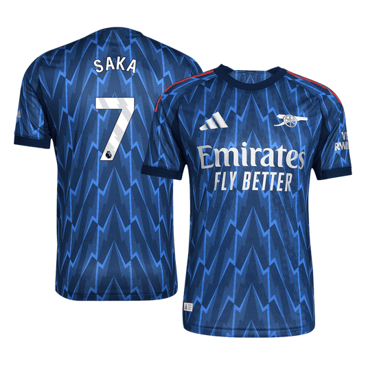 SAKA #7 Arsenal Away Premium Soccer Jersey 2025/26
