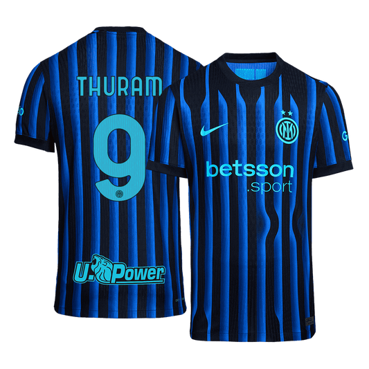 THURAM #9 Inter Milan Home Premium Soccer Jersey 2025/26