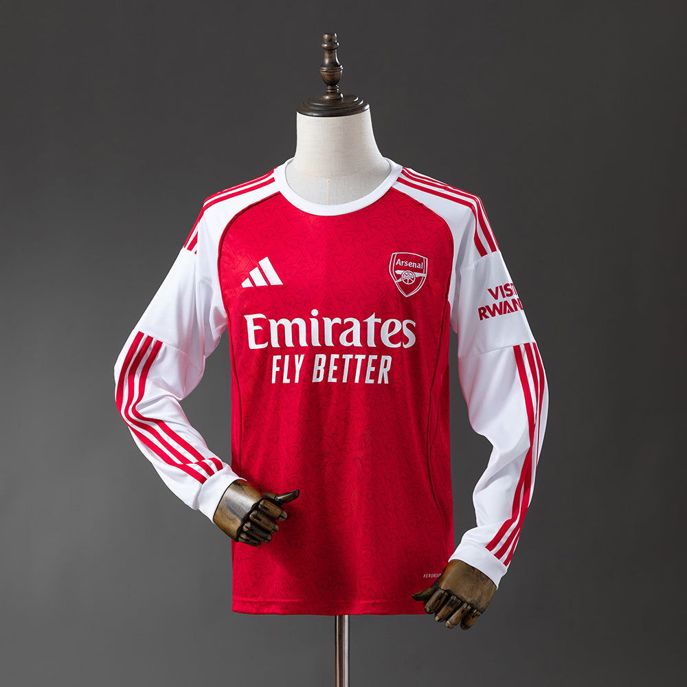 25/26 Arsenal Home Long Sleeve Fan Jersey