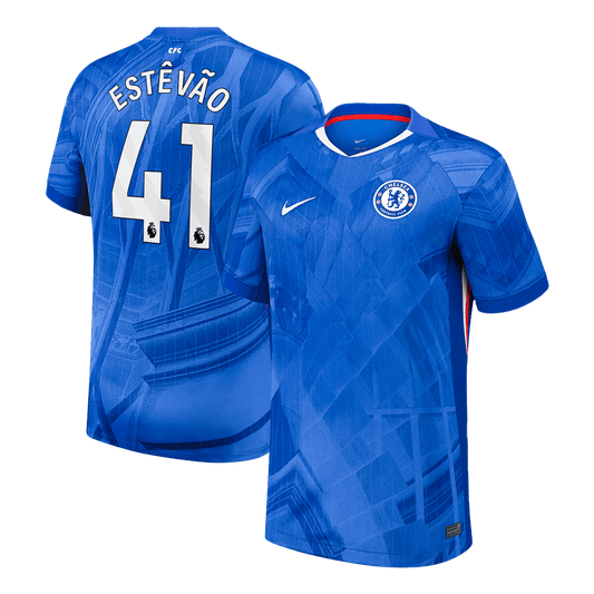 ESTEVAO #41 Chelsea Home Soccer Jersey 2025/26