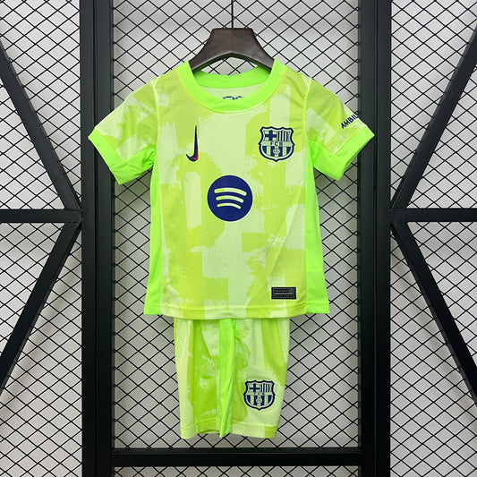 24/25 Barcelona third away Kids Fan Jersey