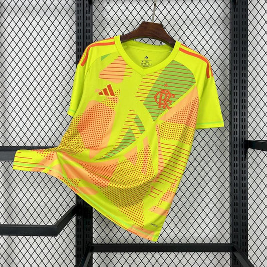 25/26 Flamengo Yellow goalkeeper Fan Jersey
