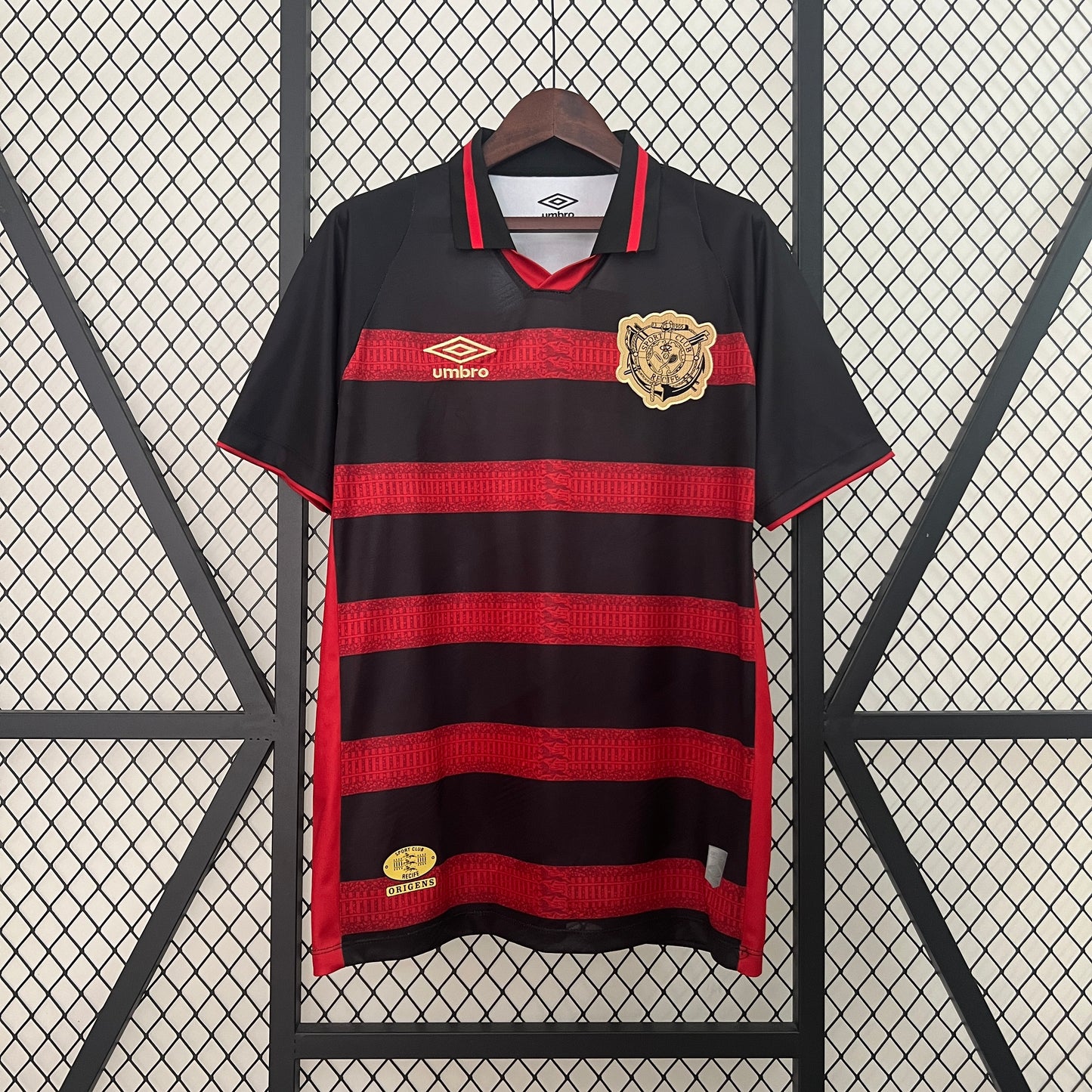 24/25 Sport Recife Home All Sponsors Soccer Fan Jersey