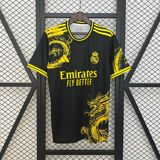 24/25 Real Madrid Special Edition Black Soccer Fan Jersey