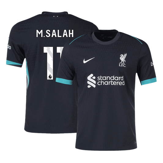 M.SALAH #11 Liverpool Away Premium Soccer Jersey 2024/25