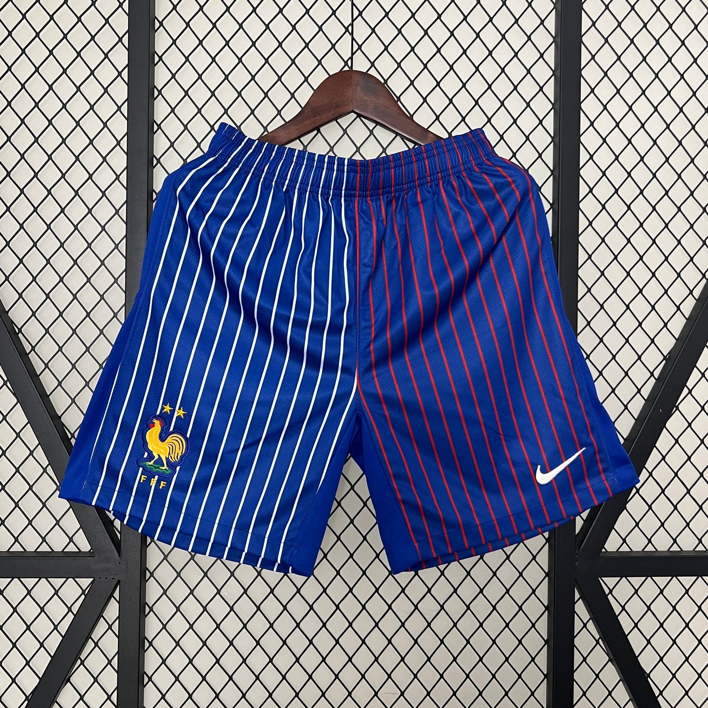 2024 France Away Soccer Shorts