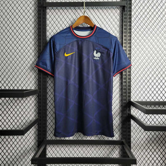 2022 World Cup France Blue Soccer Fan Jersey