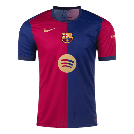 Barcelona Home Soccer Jersey 2024/25/Spotify Logo Without Text