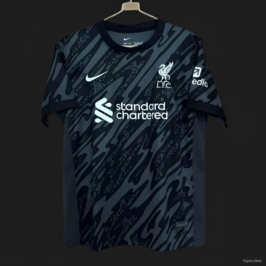 24/25 Liverpool Black Goalkeeper Fan Jersey