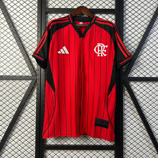 25/26 Flamengo Red Soccer Fan Jersey