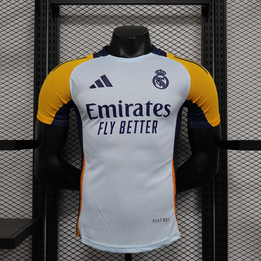 24/25 Real Madrid White Training Stadium Jersey