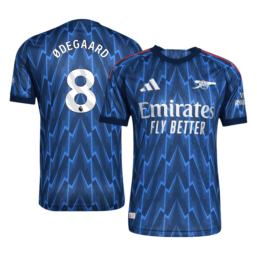 ØDEGAARD #8 Arsenal Away Premium Soccer Jersey 2025/26