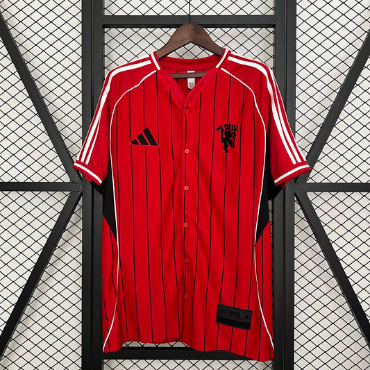 25/26 Manchester United Baseball Fan Jersey