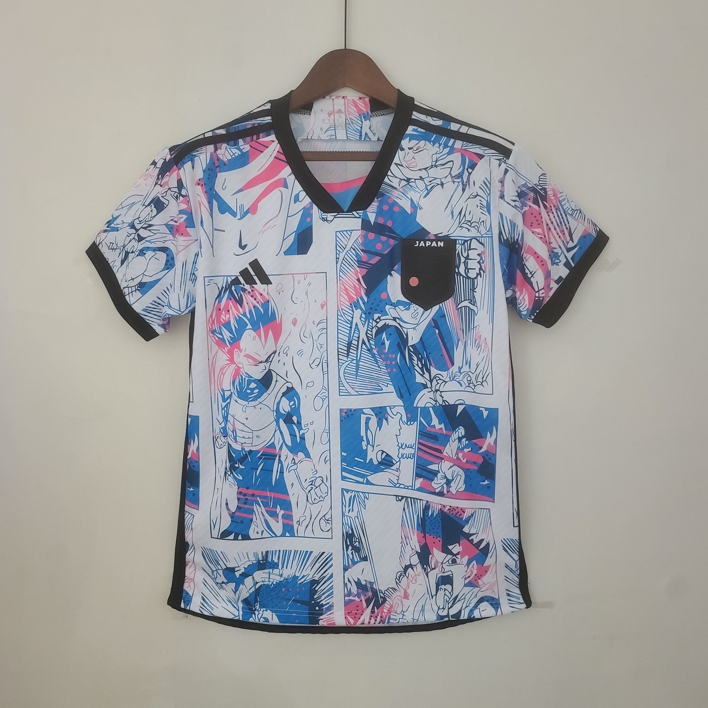 2022 World Cup Japan Anime White Soccer Fan Jersey