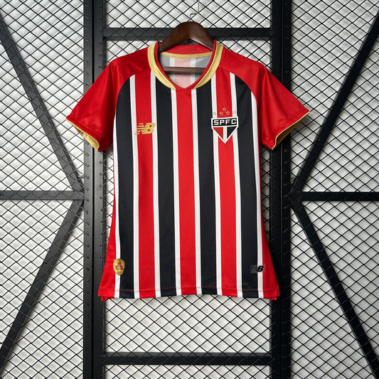 25/26 Sao Paulo Women Away Soccer Fan Jersey
