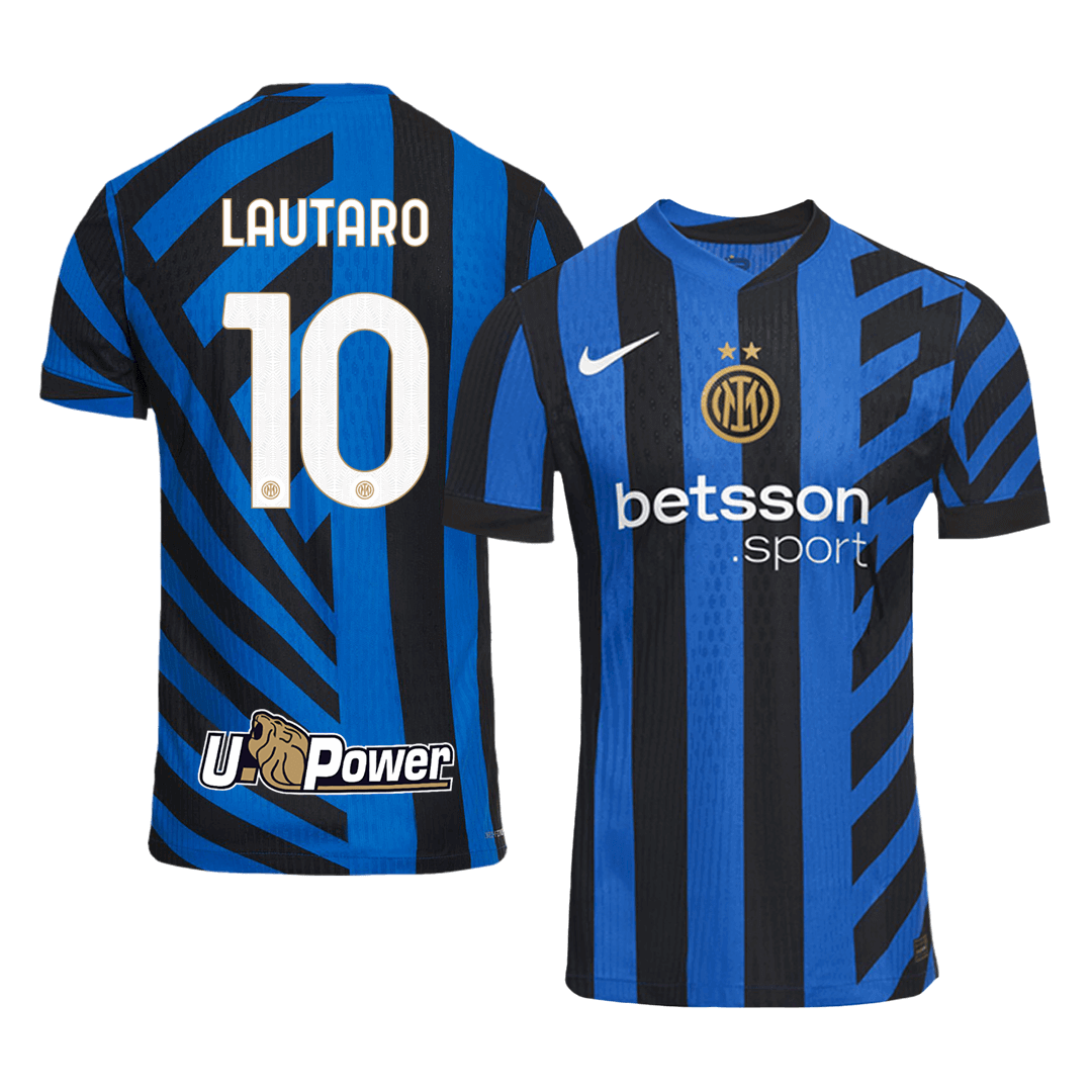 LAUTARO #10 Inter Milan Home Soccer Jersey 2024