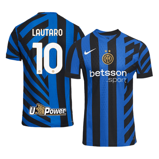 LAUTARO #10 Inter Milan Home Soccer Jersey 2024