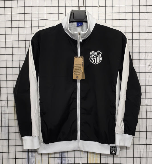 Santos 2006/07 Retro Windbreaker Black