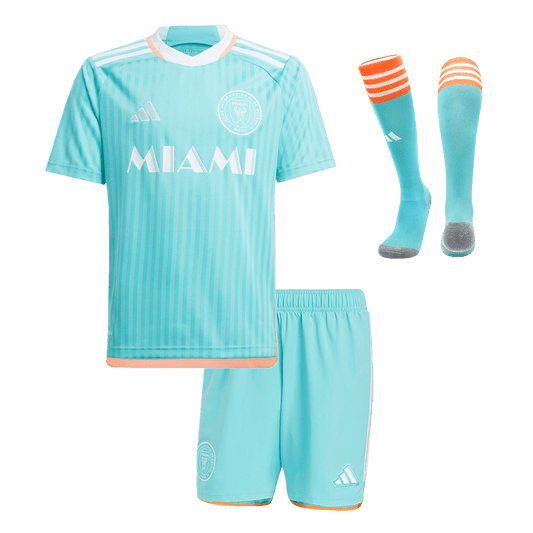 Inter Miami CF Third Away Kids Soccer Jerseys Full Kit 2024
