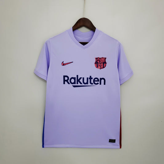 21/22 Barcelona away Soccer Fan Jersey