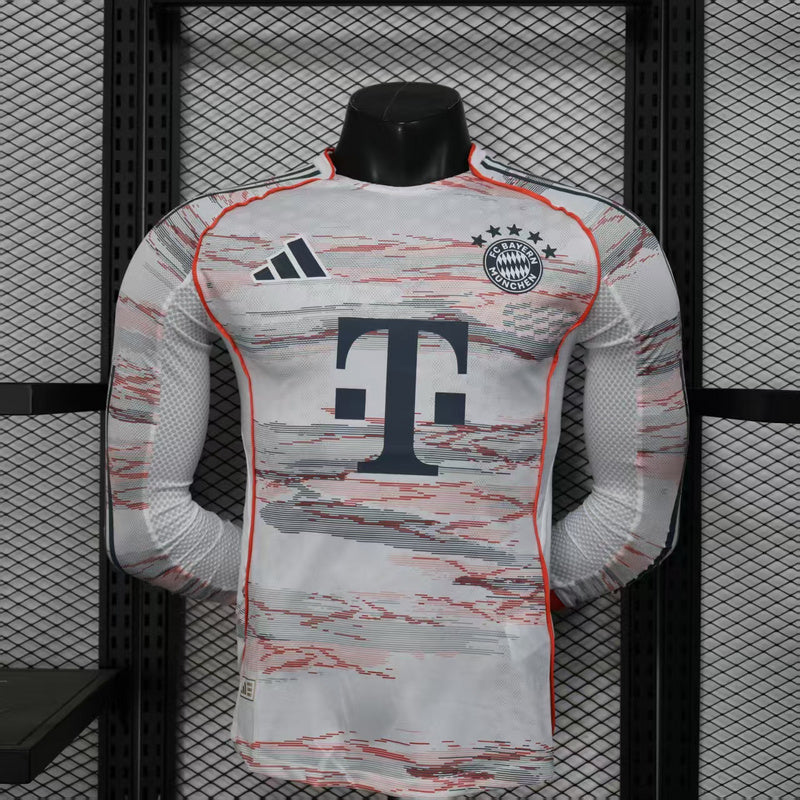 25/26 Bayern Away long sleeve Stadium Jersey