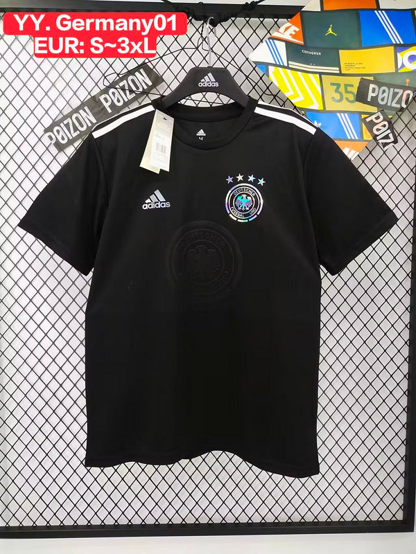 2024 Germany black bling logo Soccer Fan Jersey
