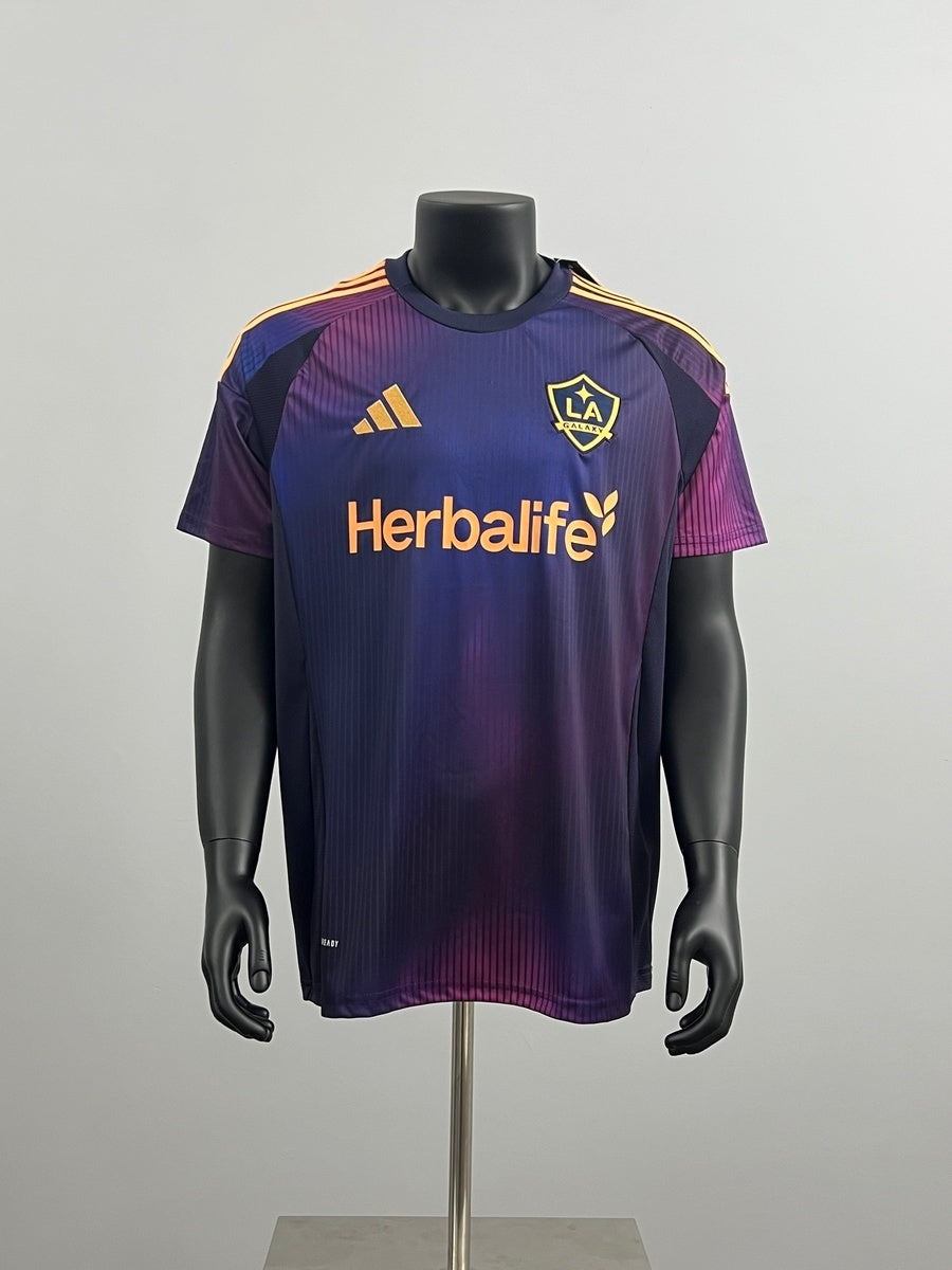 25/26 LA Galaxy Away purple soccer Fan Jersey