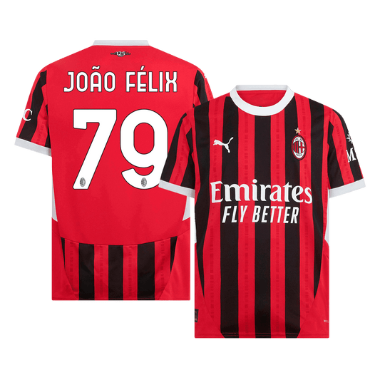 JOAO FELIX #79 AC Milan Home Soccer Jersey 2024