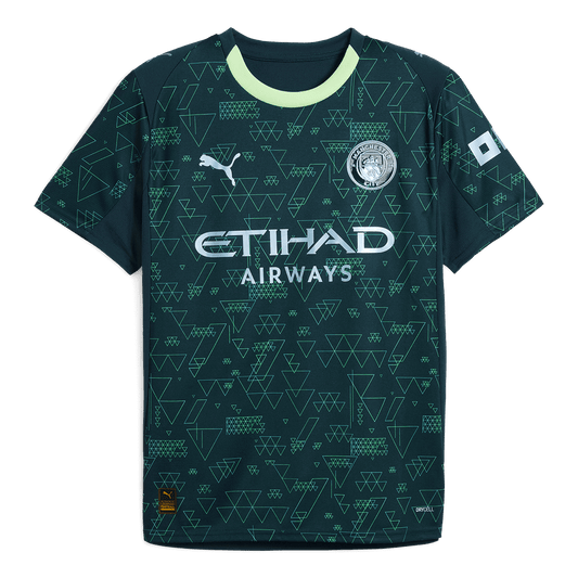 Manchester City Fourth Away Soccer Jersey 2025/26