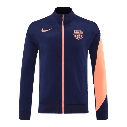 Barcelona Track Jacket 2025/26 Navy-Orange