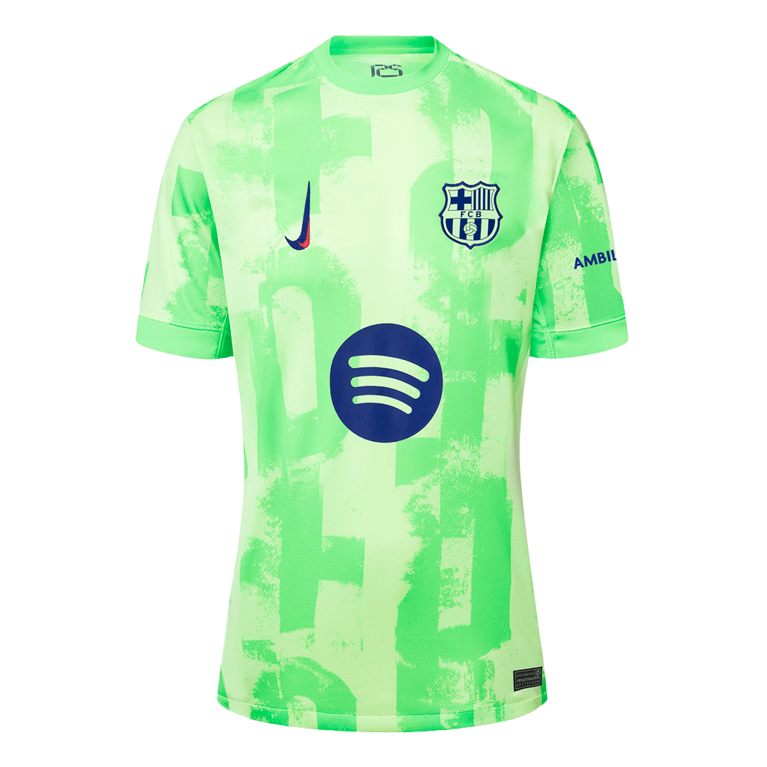 Barcelona Third Away Soccer Jersey 2024/25 (Spotify Logo Without Text)