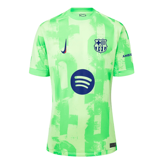 Barcelona Third Away Soccer Jersey 2024/25 (Spotify Logo Without Text)