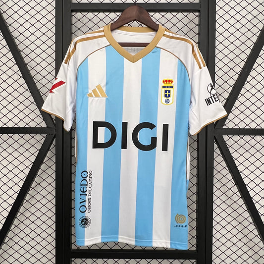 25/26 Real Oviedo third away Soccer Fan Jersey