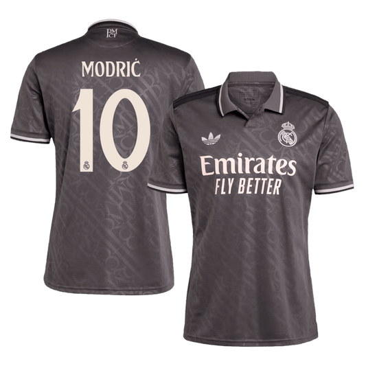 MODRIC #10 Real Madrid Third Away Soccer Jersey 2024/25