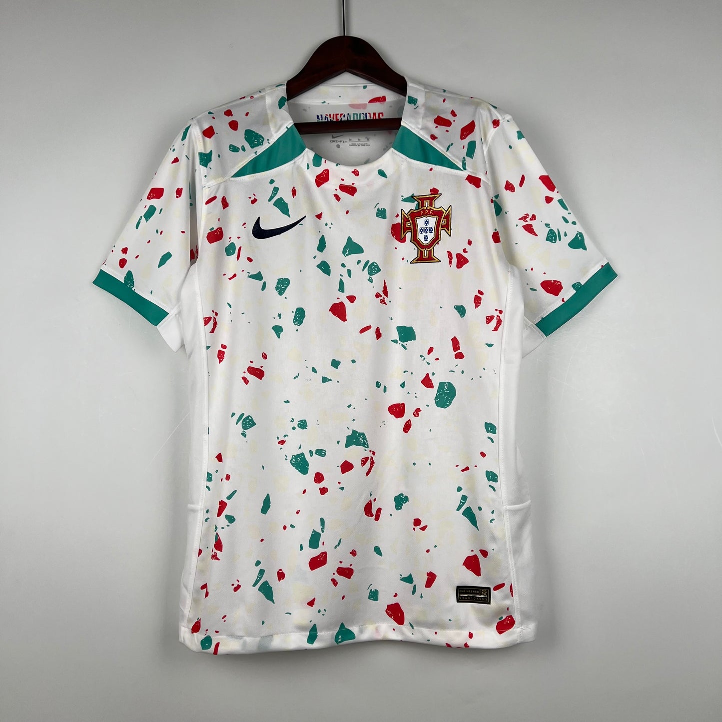 2023 Portugal White Soccer Fan Jersey