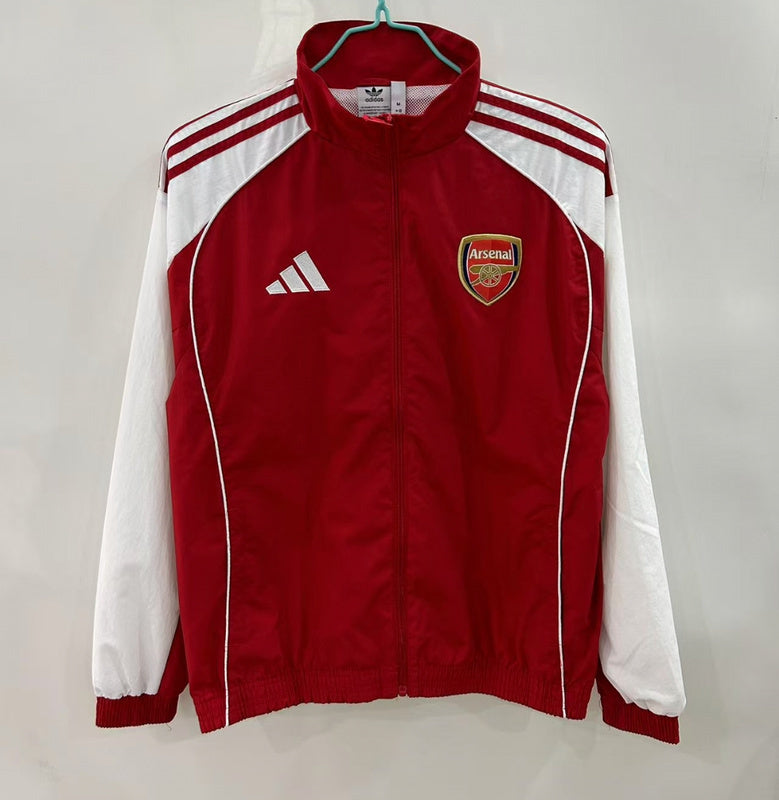 25/26 Arsenal Red Windbreaker