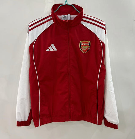 25/26 Arsenal Red Windbreaker