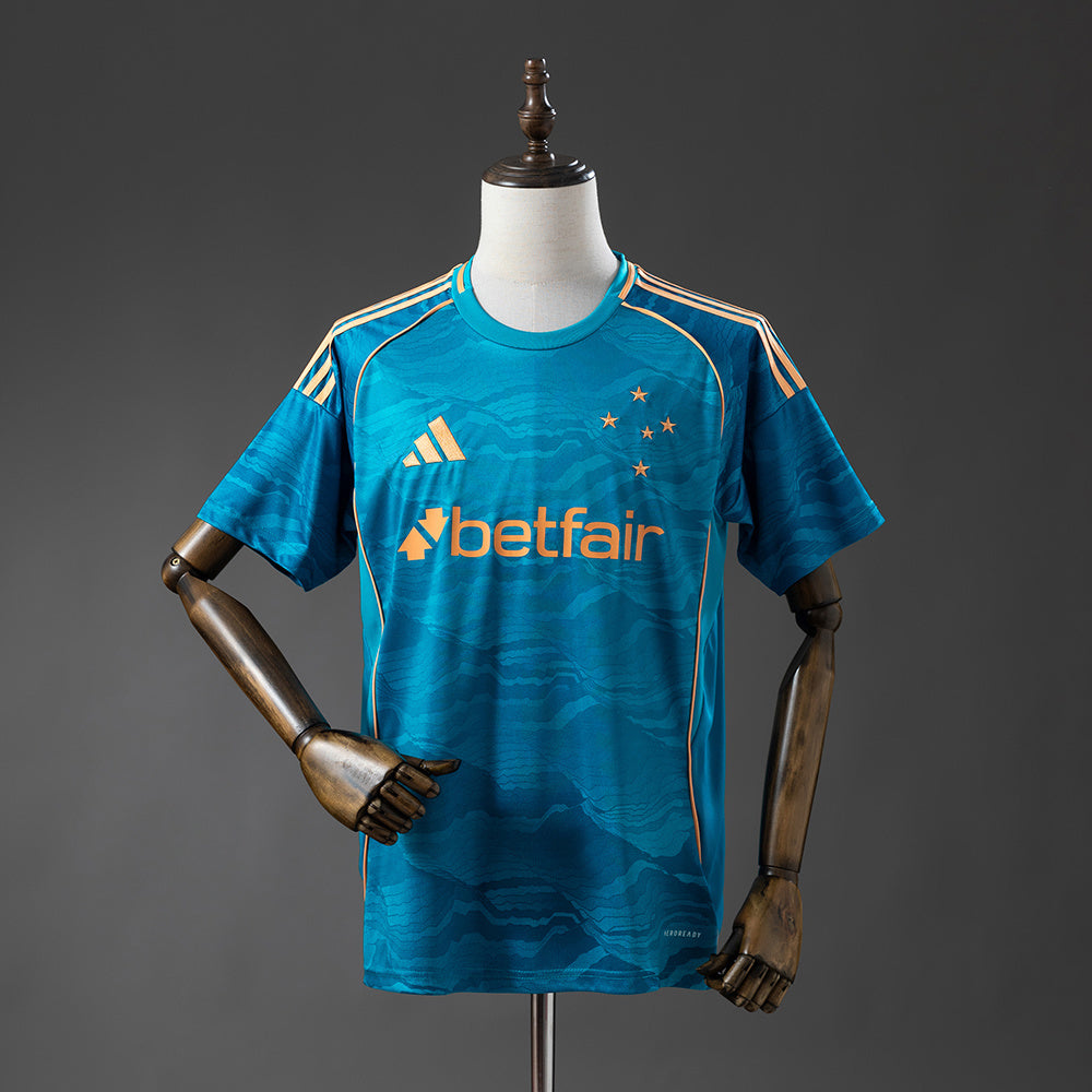 25/26 Cruzeiro Third Away Soccer Fan Jersey