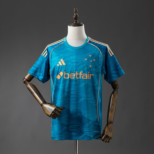 25/26 Cruzeiro Third Away Soccer Fan Jersey