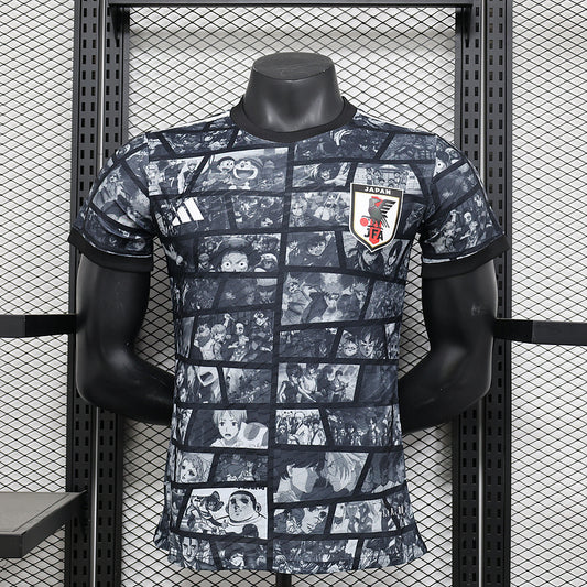 2024 Japan black cartoon Stadium Jersey