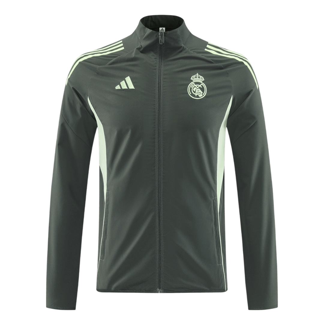 Real Madrid Windbreaker Jacket 2025/26 Dark Green