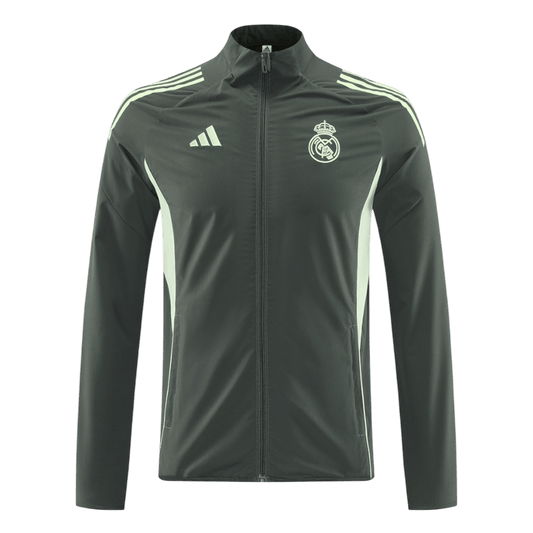 Real Madrid Windbreaker Jacket 2025/26 Dark Green