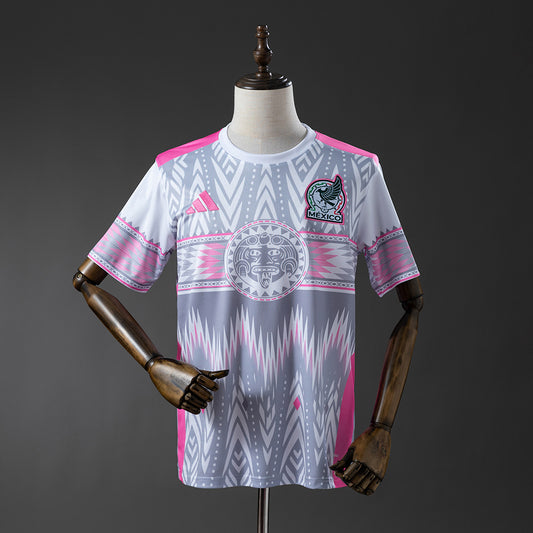 25/26 Mexico Special Edition Grey Soccer Fan Jersey