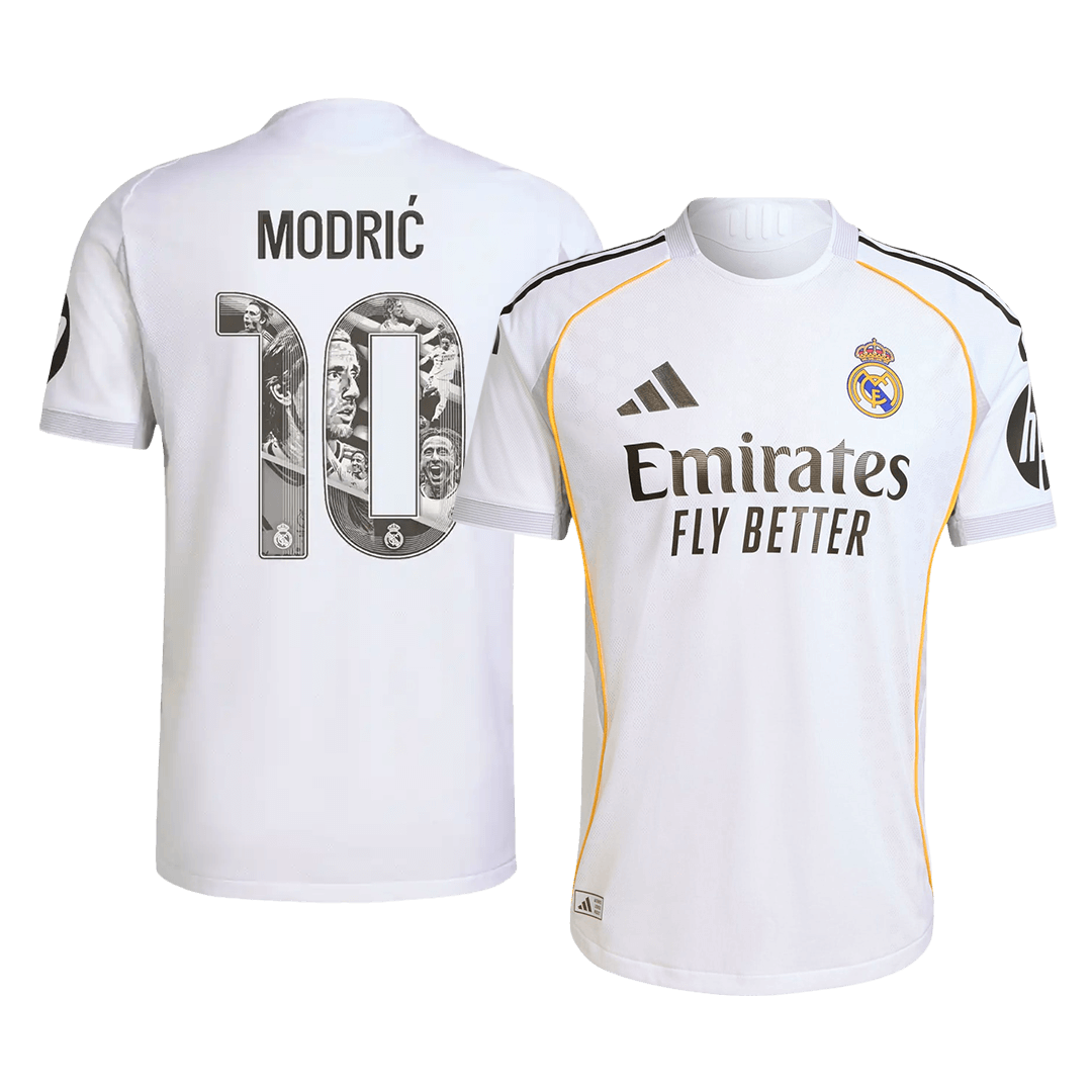 MODRIC #10 Real Madrid Jersey Home Special Stadium Jersey 2025/26
