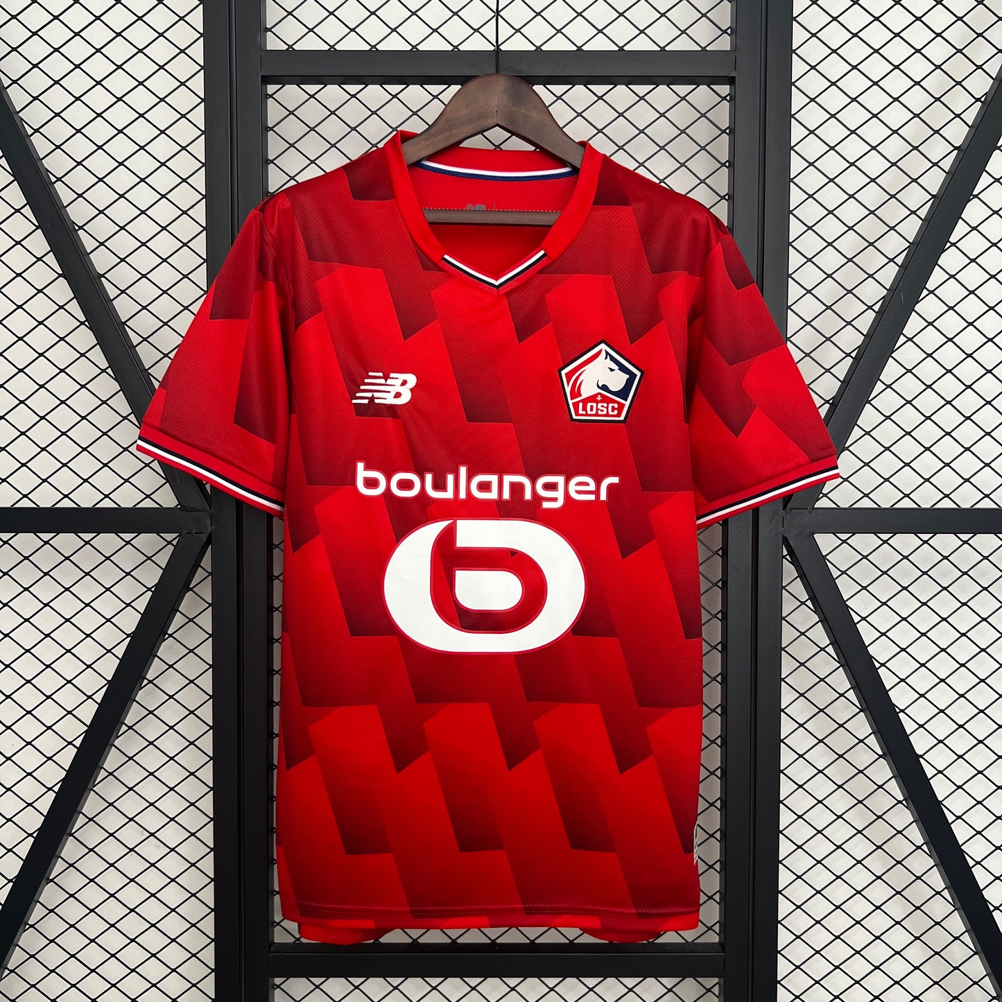 25/26 Lille Home red soccer Fan Jersey