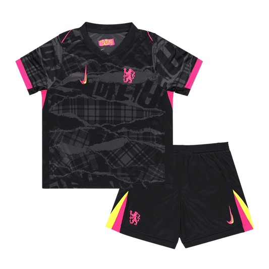 Chelsea Third Away Kids Soccer Jerseys Kit 2024/25