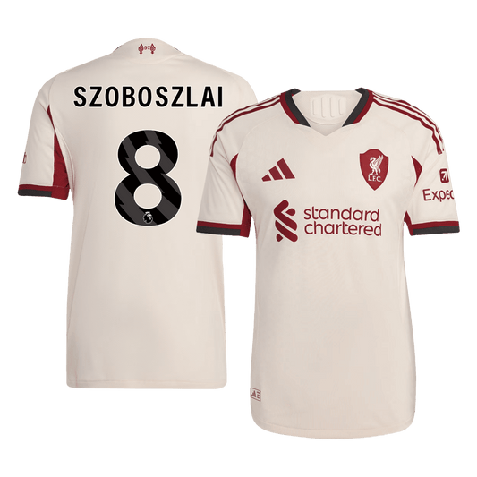 SZOBOSZLAI #8 Liverpool Away Premium Soccer Jersey 2025/26