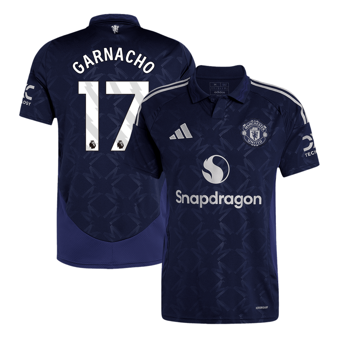 GARNACHO #17 Manchester United Away Soccer Jersey 2024/25